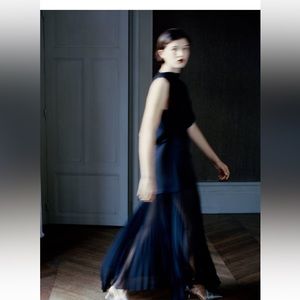 ZARA RUCHED PLEATED DRESS LIMITED EDITION NEW WOMAN SS22